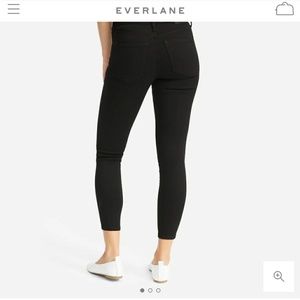 Everlane Authentic Stretch Mid Rise Skinny, 25R